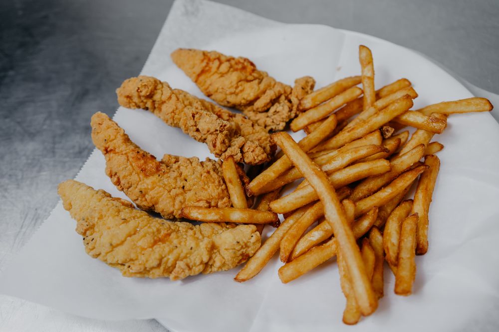 Chicken Tenders with a Side of Fries